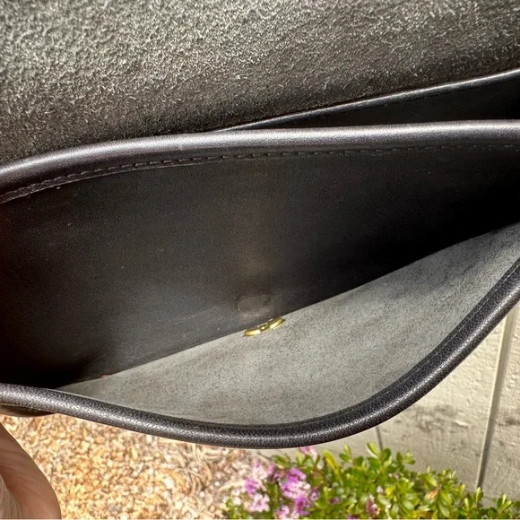 Coach Vintage Pocket Purse Bag 9755 black - Picture 11 of 12